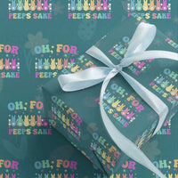 Oh For Peeps Sake Easter Bunny Wrapping Paper Roll