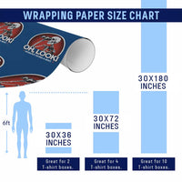 Oh Look Nobody Gives A Shit Wrapping Paper Roll Funny Sarcastic Humor Skeleton - Wonder Print Shop