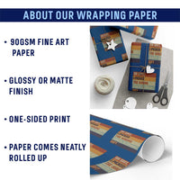 Oh Shit I Picked The Wrong White Elephant Gift Wrapping Paper Roll Funny Christmas Gift Exchange Game - Wonder Print Shop