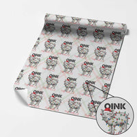 Oink The Halls Wrapping Paper Roll Funny Christmas Pig Lover Gift - Wonder Print Shop