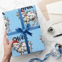 Oink The Halls Wrapping Paper Roll Funny Christmas Pig Lover Gift - Wonder Print Shop