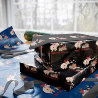 Oinky Holidays Wrapping Paper Roll Funny Christmas Pig Lover Gift - Wonder Print Shop