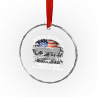 Omaha Beach D Day Crystal Glass Ornament 82nd Anniversary Honor History Normandy WWII