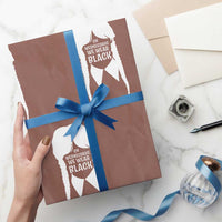 On Wednesdays We Wear Black Wrapping Paper Roll Goth Halloween - Wonder Print Shop