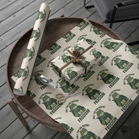 Only You Can Prevent Fascism Portland Frog Wrapping Paper Roll Resist Protest Forest Ranger - Wonder Print Shop