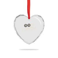 Oops I Darted Heart Crystal Glass Ornament Funny Pub Darts Lover - Wonder Print Shop