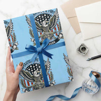 Operation Epic Fury Patriotic Eagle Crest Est 2026 Wrapping Paper Roll American Strength Freedom