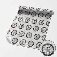 Operation Epic Fury USA Military Seal Wrapping Paper Roll Patriotic Air Power Aviation Tribute
