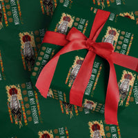 Orange Shirt Day Feather Flag Wrapping Paper Roll You Are Not Forgotten Indigenous Tribute - Wonder Print Shop
