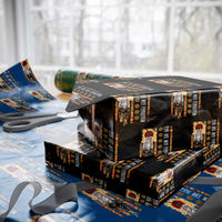 Orange Shirt Day Feather Flag Wrapping Paper Roll You Are Not Forgotten Indigenous Tribute - Wonder Print Shop