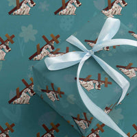 Orthodox Easter Jesus Is Carrying The Orthodox Cross Wrapping Paper Roll