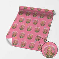 Ostara Blessing Pagan Eostre Easter Day Wrapping Paper Roll Spring Moon Rabbit Spring Equinox Festival