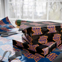 Our Enemies Aren't In Iran Wrapping Paper Roll Epstein Files Silhouette Political Satire