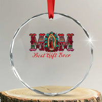 Our Lady of Guadalupe Crystal Glass Ornament Virgin Mary Christian - Wonder Print Shop