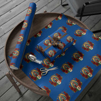 Our Lady of Guadalupe Mexican Flag Wrapping Paper Roll - Wonder Print Shop