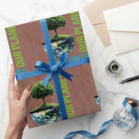 Our Power Our Planet Wrapping Paper Roll Earth Day 2025 - Wonder Print Shop