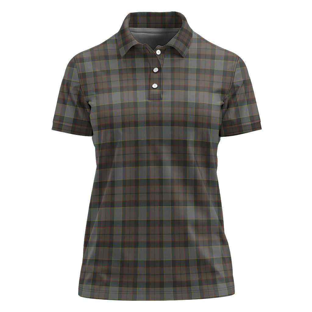 outlander-fraser-scottish-tartan-golf-polo-for-women-tartan-womens-polo-shirts