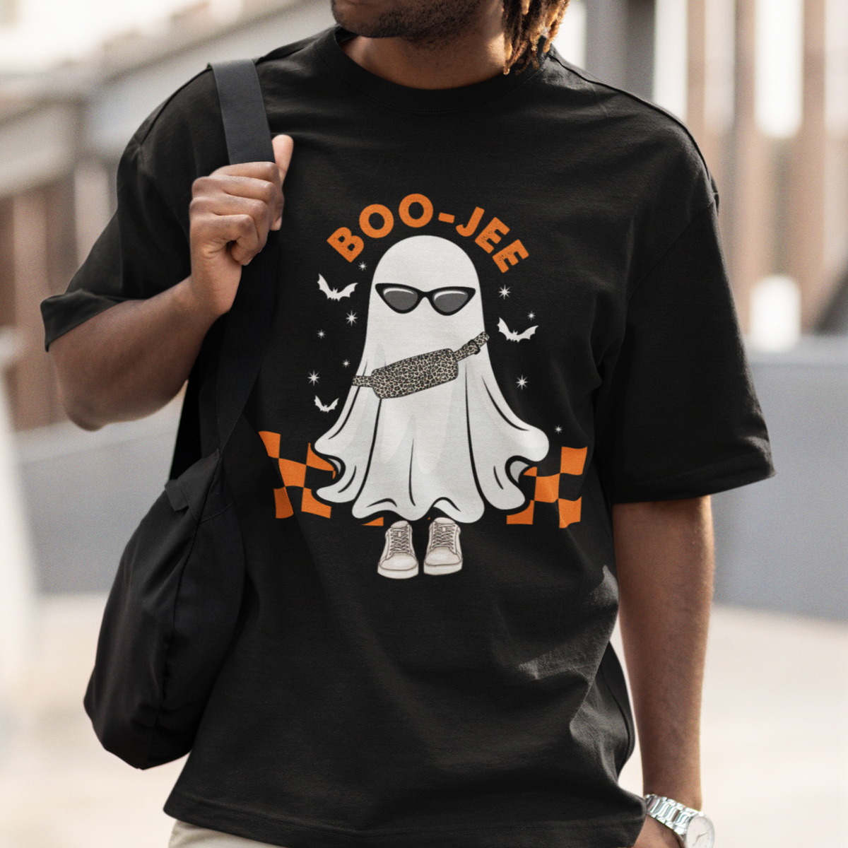 Halloween Boo Sheet T Shirt Cute Spooky Ghost Halloween Costume Boujee Boo-Jee - Wonder Print Shop