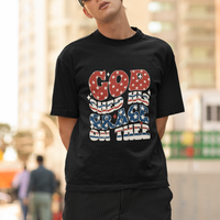 God Blessing T Shirt God Shed His Grace On Thee Amercan Flag - Wonder Print Shop