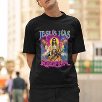 Jesus Has Rizzen Christian Funny Cool Meme T Shirt - Wonder Print Shop