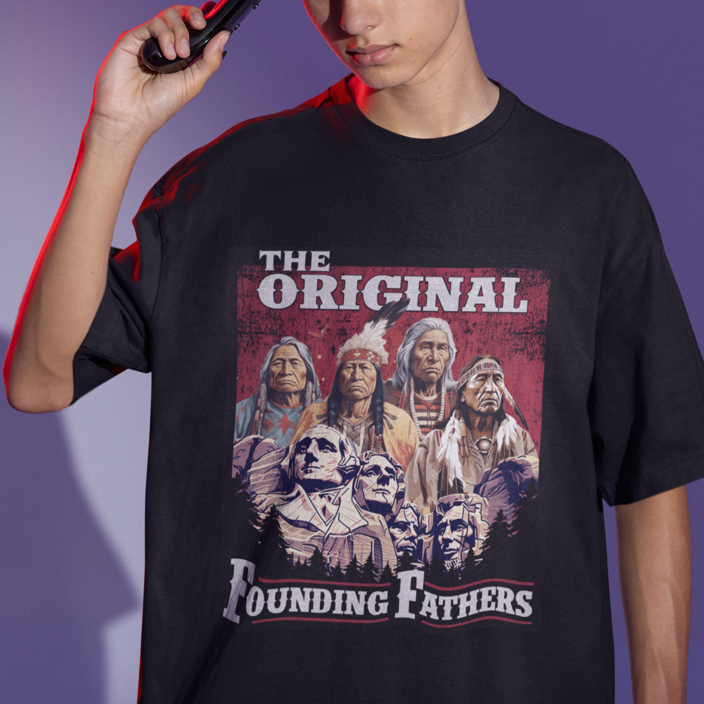 Native American T Shirt The Original Founding Fathers Indigenous American Indian Chiefs Native Pride TS02