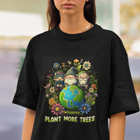 Earth Day T Shirt Plant More Trees Go Green Go Planet Happy Earth Day Gnomes - Wonder Print Shop