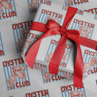 Oyster Club Wrapping Paper Roll Coastal Girls Trip Beach Vacation Gift
