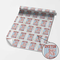 Oyster Club Wrapping Paper Roll Coastal Girls Trip Beach Vacation Gift