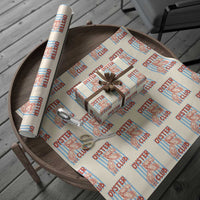 Oyster Club Wrapping Paper Roll Coastal Girls Trip Beach Vacation Gift