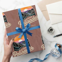 Palisades Strong Wrapping Paper Roll Support California LA Relief Vintage - Wonder Print Shop