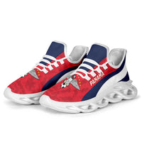 Panama 2026 Football Clunky Sneakers Vamos Los Canaleros Grunge Curve Stylized - Wonder Print Shop