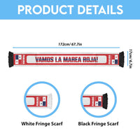 Panama 2026 Football Personalized Soccer Scarf Vamos La Marea Roja