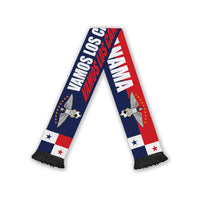 Panama 2026 Football Soccer Scarf Vamos Los Canaleros