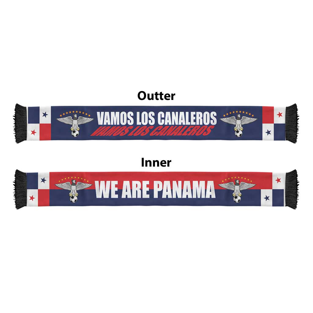 Panama 2026 Football Soccer Scarf Vamos Los Canaleros