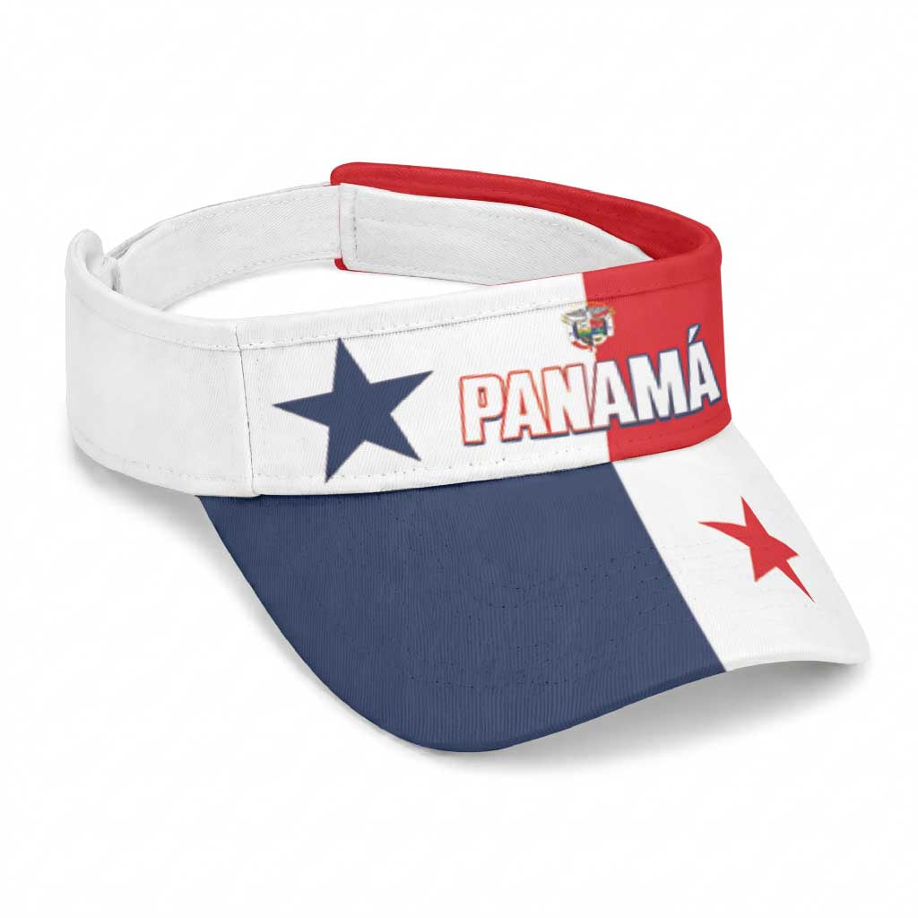 Panama 2026 Football Sun Visor Cap Vamos La Marea Roja