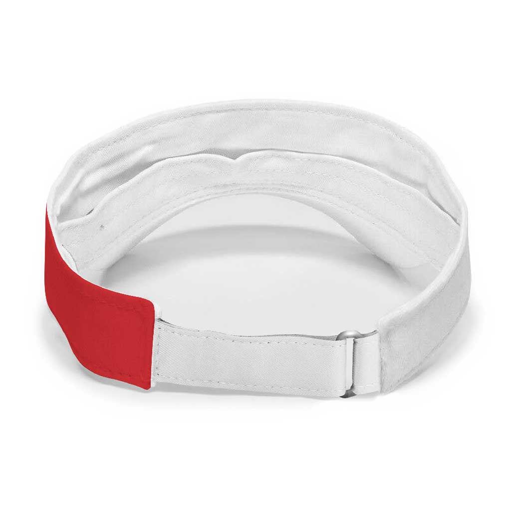 Panama 2026 Football Sun Visor Cap Vamos La Marea Roja