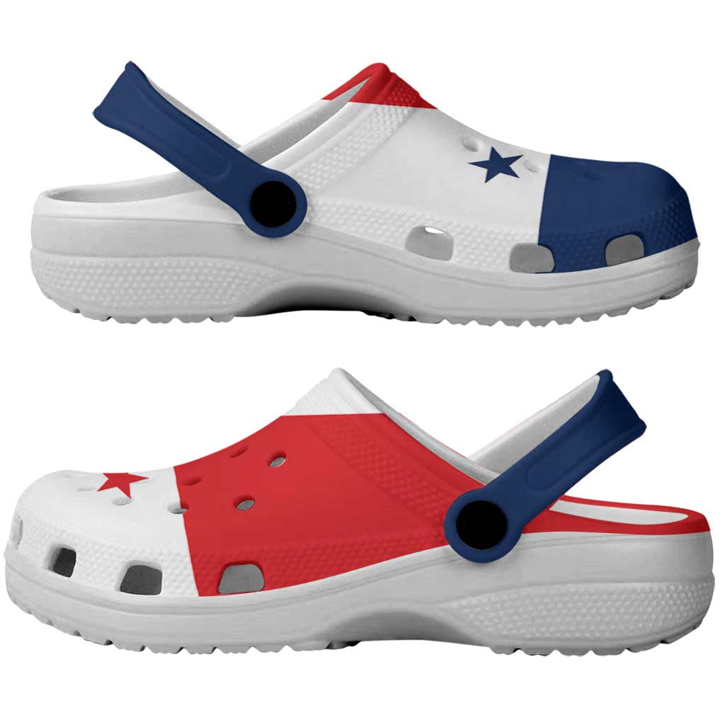 Panama Clogs Shoes Heritage Palette Flag-Inspired - Wonder Print Shop