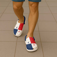Panama Clogs Shoes Heritage Palette Flag-Inspired - Wonder Print Shop