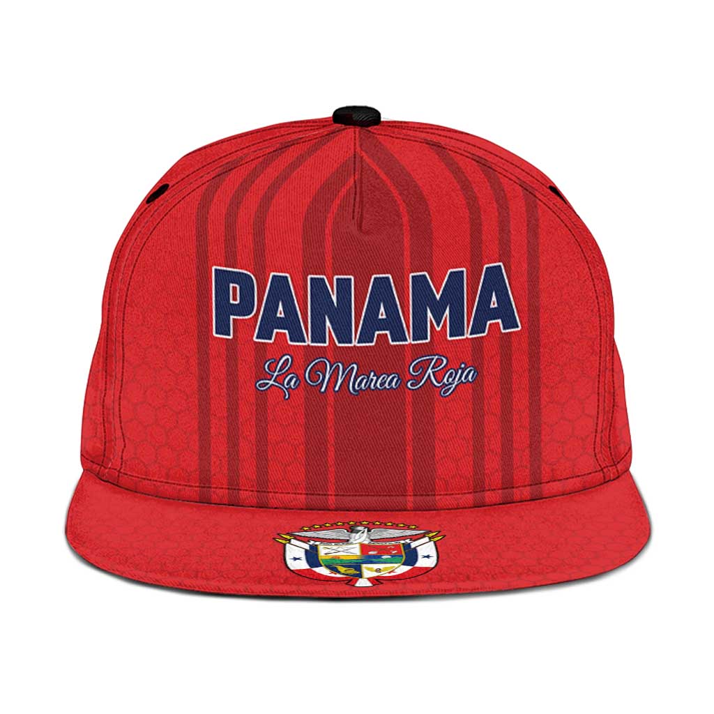 Panama Football 2026 Snapback Cap La Marea Roja Rising