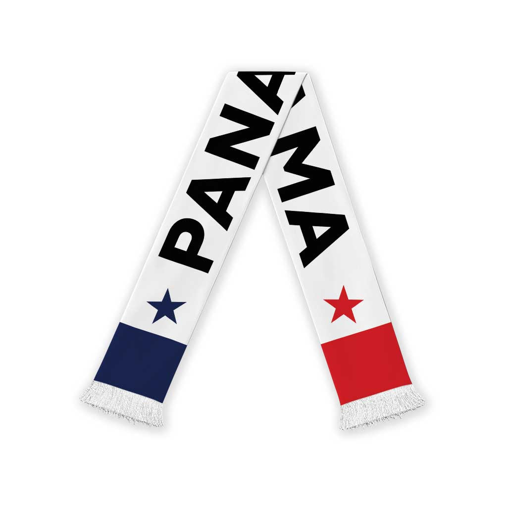 Panama Football 2026 Soccer Scarf Flag Style