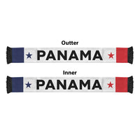 Panama Football 2026 Soccer Scarf Flag Style