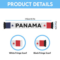 Panama Football 2026 Soccer Scarf Flag Style