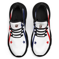 Panama Football Clunky Sneakers Flag-Inspired Curve Style