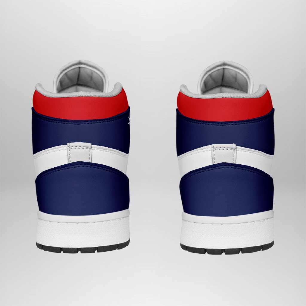 Panama High Sneakers AJ1 Classic National Flag Style - Wonder Print Shop