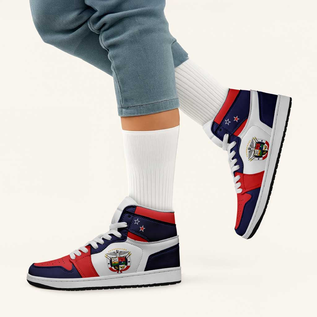 Panama High Sneakers AJ1 Classic National Flag Style - Wonder Print Shop