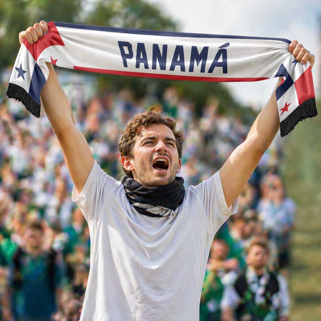 Panama World Football 2026 Soccer Scarf National Pride Never Stops