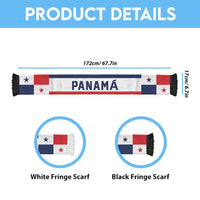 Panama World Football 2026 Soccer Scarf National Pride Never Stops