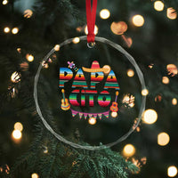 Papa Cito Crystal Glass Ornament Mexican Dad Latino Fathers Day Gift