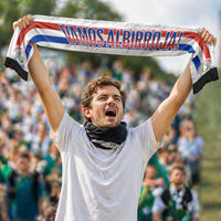 Paraguay 2026 Football Soccer Scarf Vamos La Albirroja