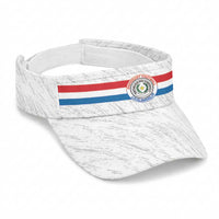 Paraguay 2026 Football Sun Visor Cap Vamos La Albirroja